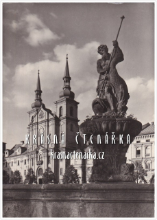 JIHLAVA, Neptunova kašna a kostel sv. Ignáce z Loyoly