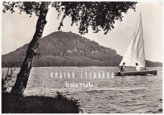 MÁCHOVO JEZERO s plachetnicemi