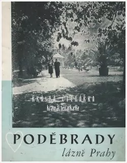 PODĚBRADY, lázně Prahy (turistický leták)