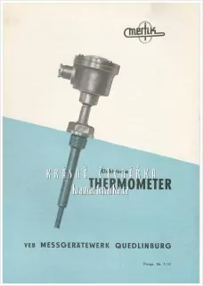 Nabídkový leták: ELEKTRISCHE THERMOMETER