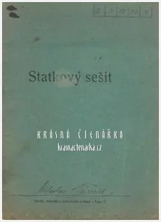 STATKOVÝ SEŠIT 1941 - 1945