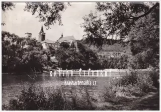 SÁZAVA, Pohled na klášter