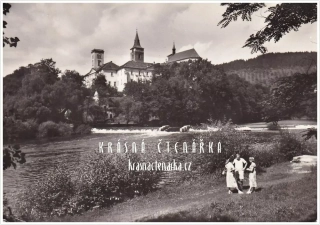 SÁZAVA, Pohled na klášter