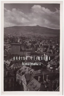 LIBEREC a pohled na střed města