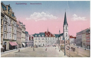 LIBEREC, Sokolovské náměstí