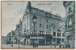 LIBEREC, Hotel Schienhof, nyní hotel Praha