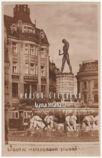 LIBEREC, Hotel Schienhof, nyní hotel Praha