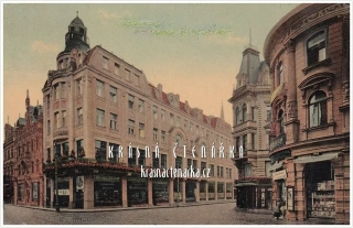 LIBEREC, Hotel Schienhof, nyní hotel Praha