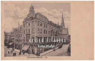 LIBEREC, Hotel Schienhof, nyní hotel Praha