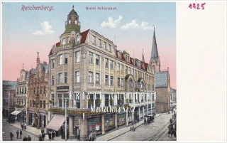 LIBEREC, Hotel Schienhof, nyní hotel Praha