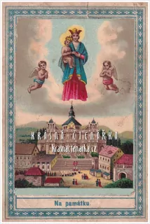 Náboženská ilustrace NA PAMÁTKU Z VAMBEŘIC