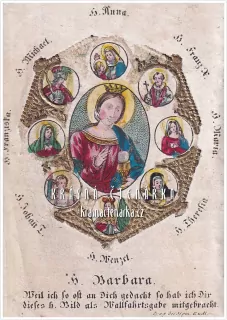 Náboženská ilustrace H. BARBARA