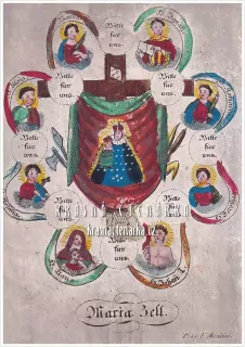 Náboženská ilustrace MARIA