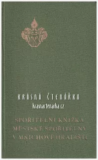 SPOŘITELNÍ KNÍŽKA Městské spořitelny, Mnichovo Hradiště