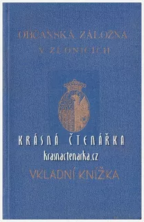 VKLADNÍ KNÍŽKA Občanské záložny, Zlonice