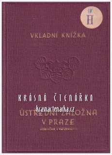 VKLADNÍ KNÍŽKA Ústřední záložny, Praha