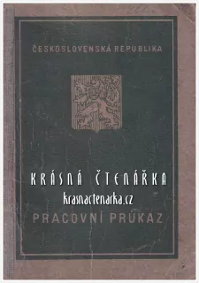 PRACOVNÍ PRŮKAZ, Československá republika