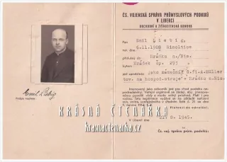 LEGITIMACE, Čs. vojenská správa průmyslových podniků, Liberec