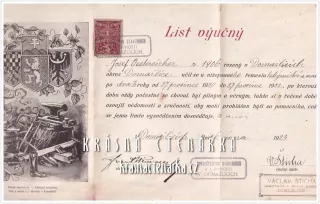 LIST VÝUČNÝ, Řemeslo lakýrnické a mal. písma