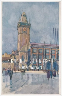 PRAHA, Staroměstská radnice (il. Šetelík Jaroslav)