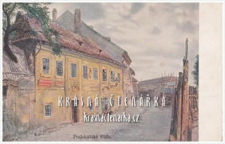 PRAHA, Podskalská třída (il. Minařík J.)