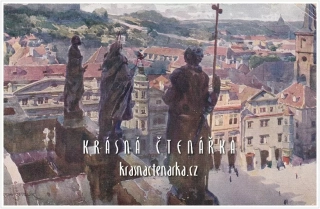 PRAHA, Pohled na Malou Stranu ze Sv. Mikuláše