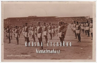 PRAHA, IX. Slet všesokolský 1932, Prostná cvičení dorostenců