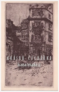 KRÁSNÁ PRAHA, Dům u zlaté study (il. Vondrouš Jan Charles)