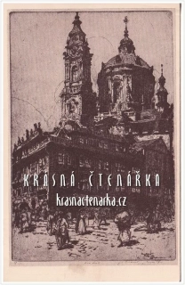 KRÁSNÁ PRAHA, Radeckého náměstí (il. Vondrouš Jan Charles)