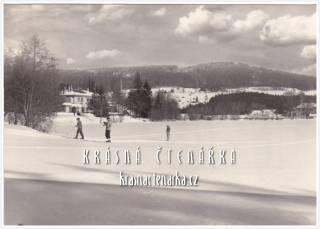 SNĚŽNÉ - MILOVY ... i s lyžaři