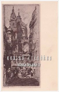 KRÁSNÁ PRAHA, Sv. Mikuláše z Mostecké ulice (il. Vondrouš Jan Charles)