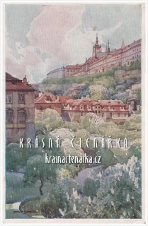 PRAHA, Velká Fürstenberská zahrada (il. Šetelík Jaroslav)