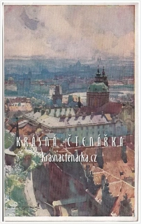PRAHA, Pohled z Hradu (il. Šetelík Jaroslav)