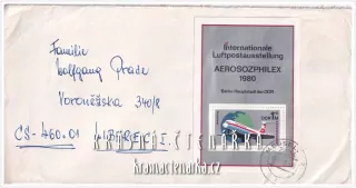 OBÁLKA či DOPISNICE z Německé demokratické republiky