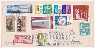 OBÁLKA či DOPISNICE z Německé demokratické republiky