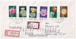 OBÁLKA či DOPISNICE z Německé demokratické republiky