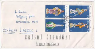 OBÁLKA či DOPISNICE z Německé demokratické republiky