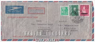 OBÁLKA či DOPISNICE z Německé demokratické republiky