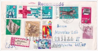 OBÁLKA či DOPISNICE z Německé demokratické republiky