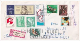 OBÁLKA či DOPISNICE z Německé demokratické republiky