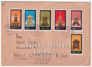 OBÁLKA či DOPISNICE z Německé demokratické republiky