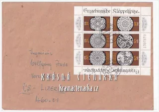 OBÁLKA či DOPISNICE z Německé demokratické republiky