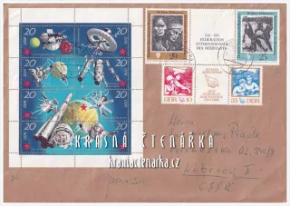 OBÁLKA či DOPISNICE z Německé demokratické republiky