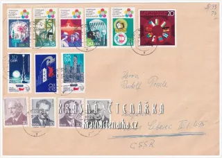 OBÁLKA či DOPISNICE z Německé demokratické republiky