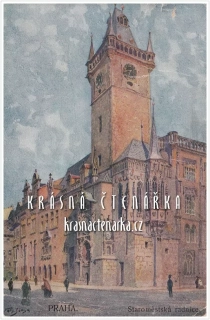 PRAHA, Staroměstská radnice (il. Jansa Václav)