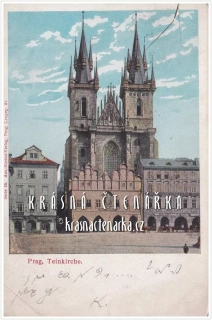PRAHA, Staroměstské náměstí a Týnský chrám 