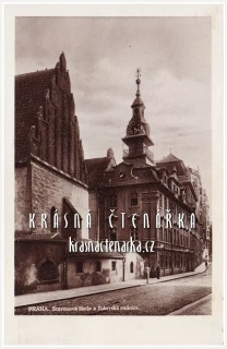 PRAHA, Staronová synagoga a Židovská radnice