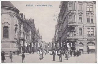 PRAHA, Mikulášská třída, dnes Pařížská