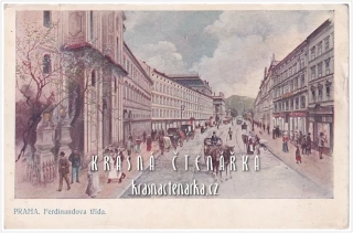 PRAHA, Ferdinandova třída, dnes Národní