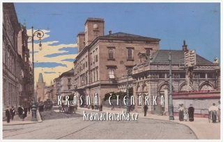 PRAHA, Hybernská a vlakové nádraží, nyní Masarykovo